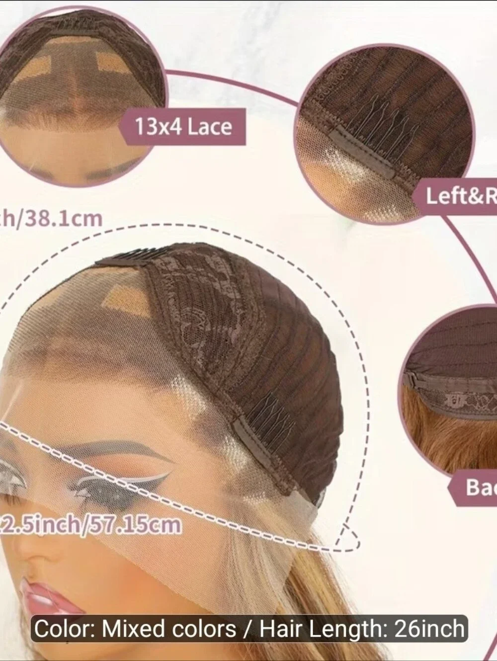 LaceFront Wig Bronde Bombshell